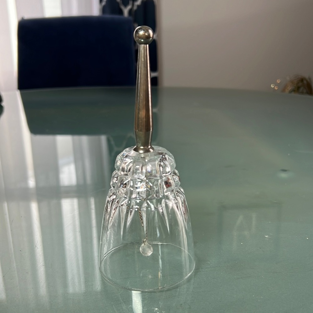 Princess House 24% Lead Crystal Bell
